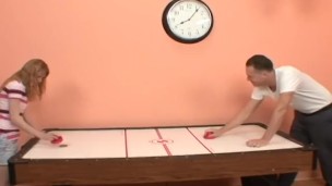 Air Hockey And Hairy Snatch
