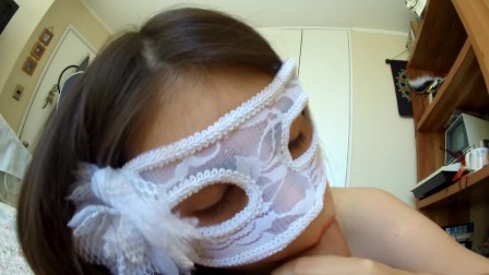 Hot Masked girls rides and get's fucked real good!