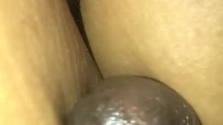 ebony Cock in Huge Tits
