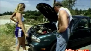 Two Girls Need A Mechanic