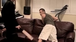 Sexy Mark Dickmore and Dustin Kilimin having spanking fun
