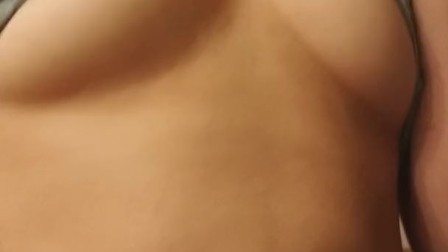 Teasing tit reveal- requested