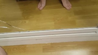 Cum after long edging session