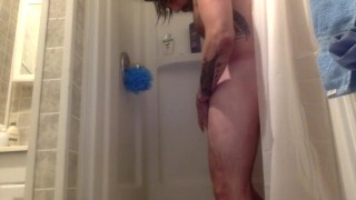 Shaving, Lathering up, and then Jerking off