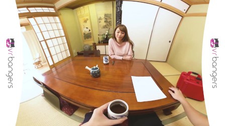 VR PORN - Japanese MILF Creampied and Squirts Hard