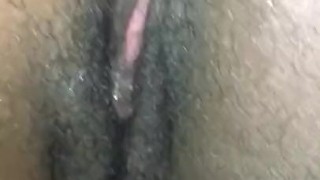 Clit rubbing from the back