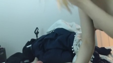 Shy Pregnant Girl Gives Sloppy Head Before Getting Fucked