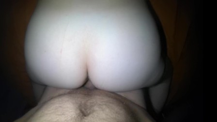 My Young Round Ass Wife Gets Full Load of Sperm Right into the Hairy Hole