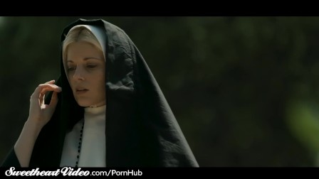 Busty Lesbian Nuns Eat Each Other Out as Sister Secretly Watches