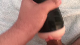 First Time Using Sextoy on Big Cock