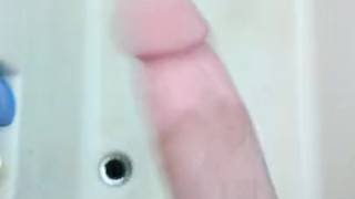 Big dick in the shower