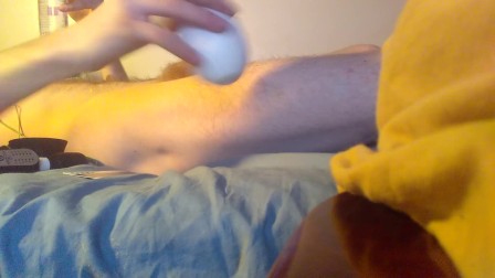 I love my Fleshlight, I love cumming on camera :)