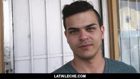 LatinLeche - Hung latin straight guy has raw anal sex on camera for money