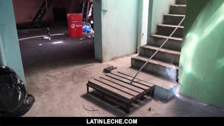 LatinLeche - Straight latin work sucks camera man’s cock for cash