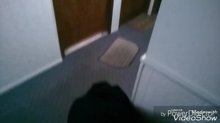 "FUCK ME RIGHT NOW", Girl fucks In apartment Complex Hallway DOGGY STYLE