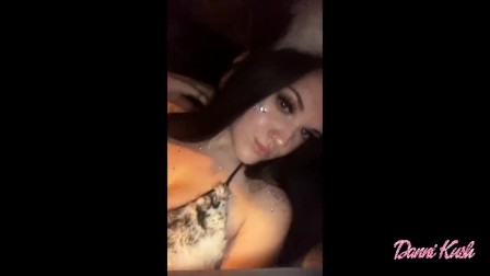 Slutty Brunette teen Compilation | Camgirl Snapchat Videos