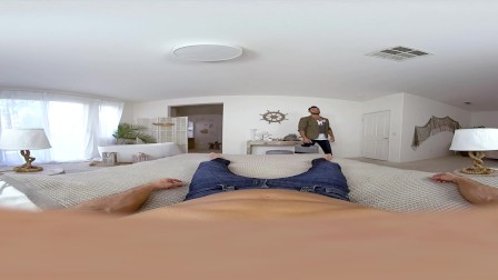 VRBGay.com Mick Stallone Showing off his big sexy cock Gay VR PORN