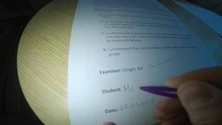 Remedial FootJob Sexual Endurance Exam | Ginger Teacher re-examines student