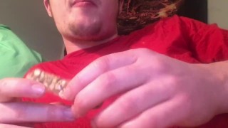 Nasty Cumslut, Peanut Butter CEI!! Mistress Laughs "Now make a Sandwich"