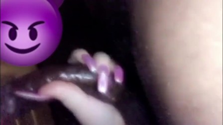 Super Thick PAWG Suck Big ebony Dick On Snapchat