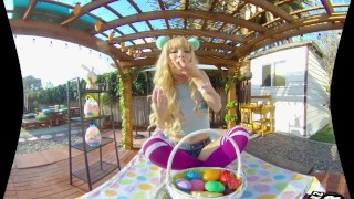 WankzVR - Some Easter Eggsanity ft. Kenzie Reeves & Victoria Steffanie