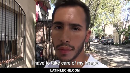 LatinLeche - POV camera man fucking straight Latin macho stud