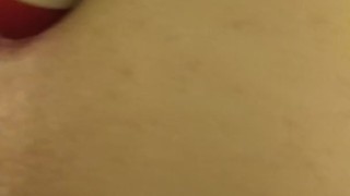 Gaping my smooth butthole open