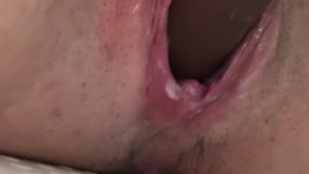 Nasty milf huge cumshot in shower