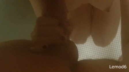 I Do a surprise to my Stepsister under shower (Fucking and swallowed)
