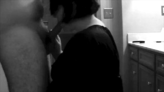 Kinky Goth Sucks Uncut Cock