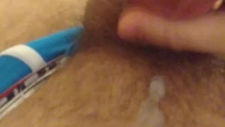  jerkoff in living room