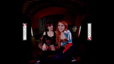 VRCosplayX.com Yen And Triss Enjoy Lesbian Session In Witcher XXX