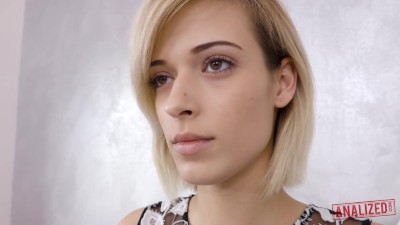 ANALIZED - CUTE BLONDE RIA SUNN GETS HER ASSHOLE FUCKED AND CREAMPIED