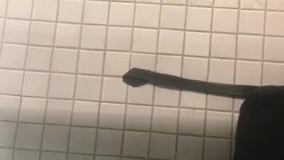 Masturbating