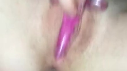 horny little bitch gets creampied