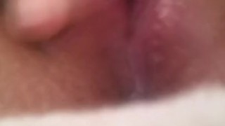 Close up of tight pussy squirting multiple times.