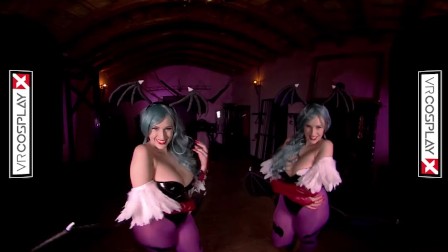 VRCosplayX.com Busty Succubus Morrigan Fucks With You In VR