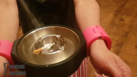 Ashtray Cuffs - Perfect for kinky parties