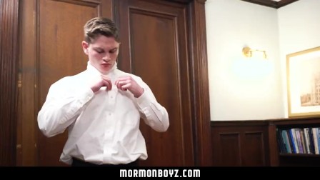 MormonBoyz - Mormon teen Barebacked By Bear Daddy