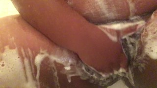 cumming in the shower