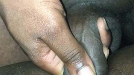 Spreading me open with big dick