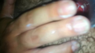 close up to my juicy hole