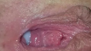 Hot Wife Gets a Huge Creampie in her Tight Pussy HD - OurSexyPlayTime