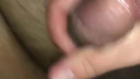 Fucking hubby’s ass and making him cum!