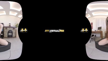 Virtualpee - Toying Both Holes - Virtual Reality Porn
