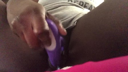 Moans, Cum, And My New Vibrator!