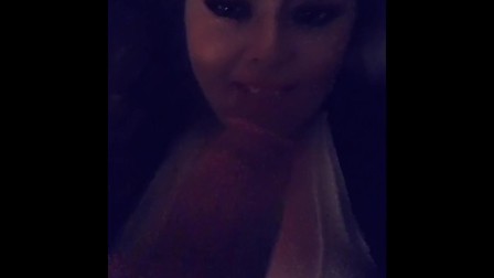 PAWG with big boobs sucks dick and gets fucked