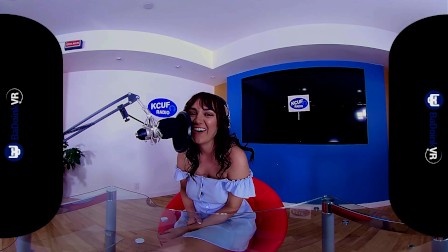 BaDoinkVR.com Live DJ Sex Broadcast With Busty Charlotte Cross