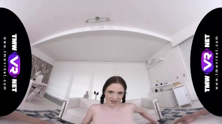 TmwVRnet.com - Denisa - blowjob and Boobjob From a Hot Busty Girl