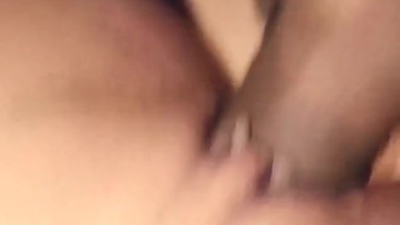 Deep in wife's wet pussy - She wants the D